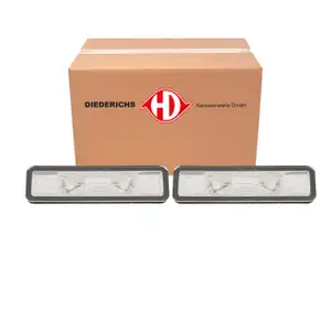 2x DIEDERICHS W5W Kennzeichenleuchte f&uuml;r OPEL Astra F G Caravan Combo Corsa C Zafira A