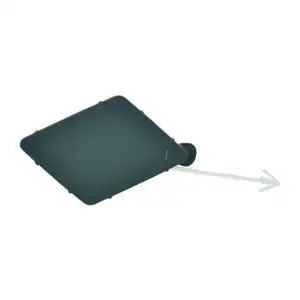 DIEDERICHS Kappe Abschlepp&ouml;se Abschlepphaken f&uuml;r BMW 5er F10 F11 vorne 51117246868