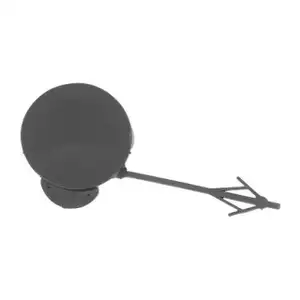 DIEDERICHS Kappe Abschlepp&ouml;se Abschlepphaken glatt f&uuml;r OPEL Meriva B S10 hinten 222045