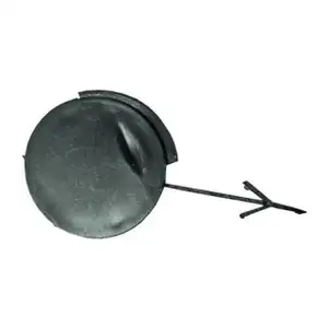 DIEDERICHS Kappe Abschlepp&ouml;se Abschlepphaken schwarz f&uuml;r OPEL Corsa C X01 bis 06.03 vorne