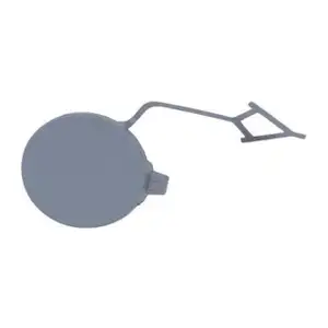 DIEDERICHS Kappe Abschlepp&ouml;se Abschlepphaken grundiert f&uuml;r VW Tiguan AD1 Facelift vorne