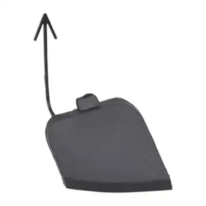 DIEDERICHS Kappe Abschlepp&ouml;se schwarz rauh f&uuml;r VW Golf 6 MK6 hinten 5K68074419B9
