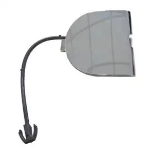 DIEDERICHS Kappe Abschlepp&ouml;se Abschlepphaken chrom f&uuml;r FIAT 500 312 bis 2015 hinten