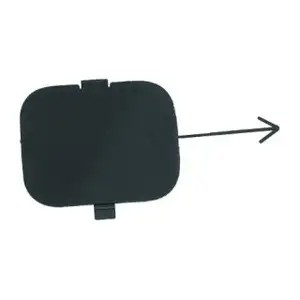 DIEDERICHS Cap with Towing Eye, Black, FIAT Panda / Panda Classic 169 (Rear), 735357184