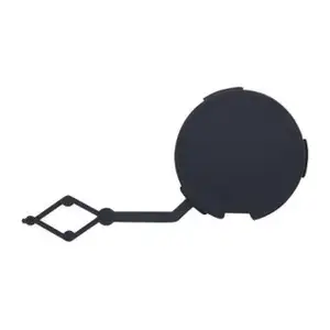 DIEDERICHS Kappe Abschlepp&ouml;se schwarz f&uuml;r CITROEN Berlingo ER EC PEUGEOT Rifter hinten