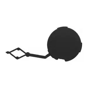 DIEDERICHS Kappe Abschlepp&ouml;se grundiert f&uuml;r CITROEN Berlingo ER PEUGEOT Rifter hinten