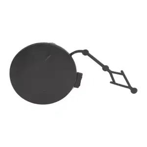 DIEDERICHS 7210053 Kappe Abschlepp&ouml;se Abschlepphaken SCHWARZ f&uuml;r MG 4 EH32 vorne