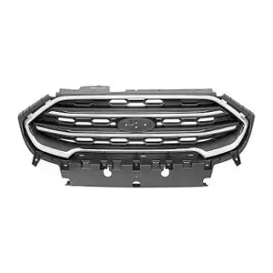 DIEDERICHS L&uuml;ftungsgitter K&uuml;hlergrill chrom/schwarz f&uuml;r FORD Ecosport ab 2018 2266652