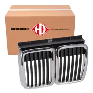 DIEDERICHS 1211040 Radiator grille, decorative grille for BMW 3 Series E30 (center) 51131884350