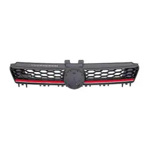 DIEDERICHS 2216840 L&uuml;ftungsgitter K&uuml;hlergrill rot f&uuml;r VW Golf 7 MK7 5GM853651L BTU