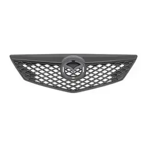 DIEDERICHS 5604041 L&uuml;ftungsgitter K&uuml;hlergrill schwarz f&uuml;r MAZDA 2 DY mit Zierleiste