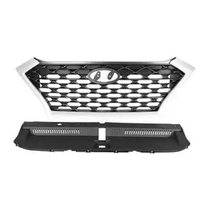DIEDERICHS L&uuml;ftungsgitter K&uuml;hlergrill schwarz/silber f&uuml;r HYUNDAI Tucson TL TLE 86350D7500