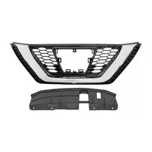 DIEDERICHS 6046940 L&uuml;ftungsgitter chrom/schwarz f&uuml;r NISSAN Qashqai 2 62310HV00B