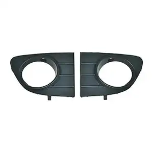 2x DIEDERICHS L&uuml;ftungsgitter Rahmen Nebelscheinwerfer f&uuml;r FIAT Punto Evo 199 ABARTH Punto