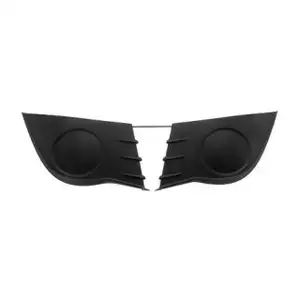 2x DIEDERICHS 4414046 L&uuml;ftungsgitter Frontsto&szlig;f&auml;nger Blende f&uuml;r RENAULT Clio 3 bis 05.2009