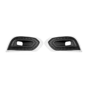 2x DIEDERICHS 4446148 L&uuml;ftungsgitter Rahmen Nebelscheinwerfer f&uuml;r RENAULT Kadjar Facelift