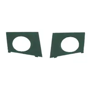 2x DIEDERICHS L&uuml;ftungsgitter Rahmen Nebelscheinwerfer f&uuml;r RENAULT Megane 2 ab 01.2006