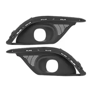 2x DIEDERICHS 4467448 L&uuml;ftungsgitter Rahmen Nebelscheinwerfer f&uuml;r RENAULT Scenic 4 J9