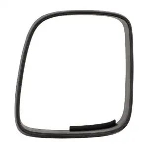 DIEDERICHS Rahmen Blende Au&szlig;enspiegel genarbt f&uuml;r VW Caddy 3 4 rechts 7E18585549B9
