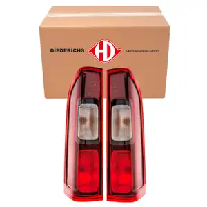 2x DIEDERICHS R&uuml;ckleuchte f&uuml;r FIAT Talento NISSAN NV300 OPEL Vivaro B RENAULT Trafic 3