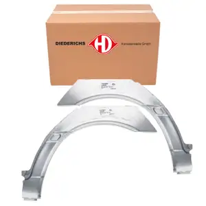 2x DIEDERICHS Seitenwand Kotfl&uuml;gel Radlauf f&uuml;r MERCEDES C-Klasse W202 S202 hinten