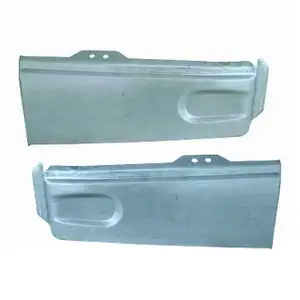 2x DIEDERICHS Seitenwand Eckblech Reparaturblech f&uuml;r VW Transporter Bulli T3 hinten