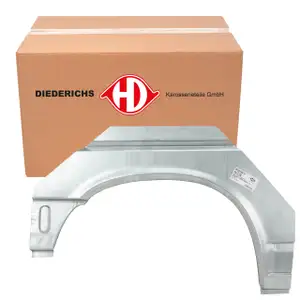 DIEDERICHS Seitenwand Radlaufrand f&uuml;r VW Transporter Multivan T4 hinten rechts