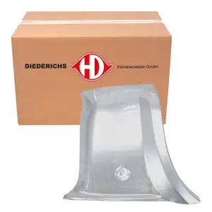 DIEDERICHS Seitenwand Endblech f&uuml;r VW Golf 2 19E 1G1 Bj. 08.1983-12.1989 hinten links