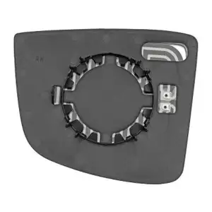 DIEDERICHS Spiegelglas Au&szlig;enspiegel beheizbar konvex f&uuml;r FIAT Doblo 263 OPEL Combo rechts