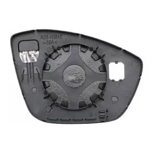 DIEDERICHS Spiegelglas Au&szlig;enspiegel konvex f&uuml;r CITROEN C3 3 PEUGEOT 208 2 2008 2 links