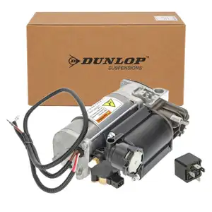 DUNLOP Kompressor Luftfederung Luftkompressor f&uuml;r BMW 5er E39 X5 E53 7er E65 hinten