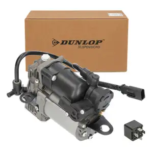 DUNLOP Kompressor Luftfederung Luftkompressor f&uuml;r MERCEDES-BENZ S-Klasse W222 hinten