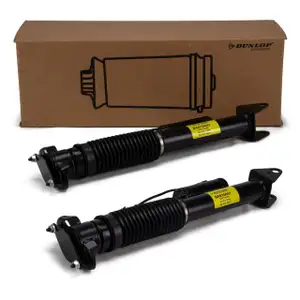 2x DUNLOP Sto&szlig;d&auml;mpfer f&uuml;r MERCEDES M-Klasse GLE GLS W166 X166 mit ADS hinten 1663200930