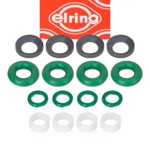 4x ELRING Dichtring Einspritzventil Satz RENAULT Clio 4 Megane 4 Scenic 3 4 1.2 TCe