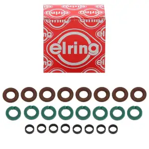 8x ELRING 933.140 Dichtringsatz Einspritzventil f&uuml;r AUDI RS4 B8 RS5 8F S6 RS6 C7 S7 RS7 4G