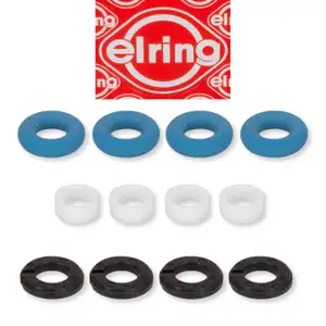 4x ELRING 445.950 Dichtring Satz Einspritzventil VW AUDI SEAT SKODA CUPRA 1.2/1.4/2.0 TSI