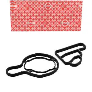 ELRING 081.520 Dichtungssatz &Ouml;lfiltergeh&auml;use f&uuml;r VW Touareg AUDI A4 B8 A6 C7 Q5 8RB 3.0D