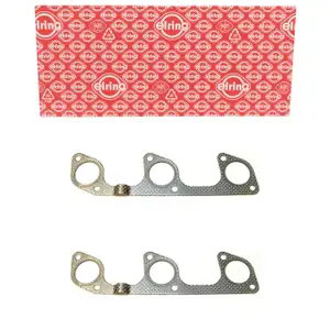 2x ELRING 646.330 Abgaskr&uuml;mmerdichtung Dichtung f&uuml;r FORD Scorpio 2.4 2.9 Sierra 2 2.9