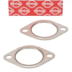 2x ELRING Dichtung Abgasrohr für BMW 3er E46 5er E39 E60 E61 20/25i X3 E83 M54 18107502346