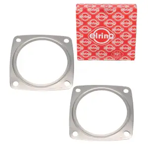 2x ELRING 297.100 Dichtung Abgasrohr f&uuml;r PORSCHE 991 3.0 Carrera / T / S / GTS 9P1251263