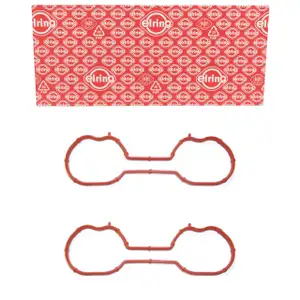 2x ELRING 377.170 Ansaugkr&uuml;mmerdichtung Dichtung f&uuml;r FORD FIESTA IV FOCUS I PUMA 1.6