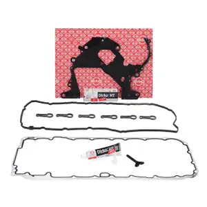 ELRING Ventildeckel + Steuergeh&auml;use + &Ouml;lwannendichtung f&uuml;r BMW E90-92 F10/11 F01 X5 X6 N57