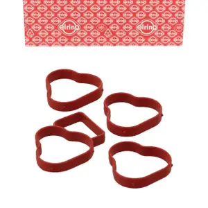 ELRING 215.050 Ansaugkr&uuml;mmerdichtungssatz f&uuml;r OPEL Astra G T98 Corsa B S93 1.2 16V