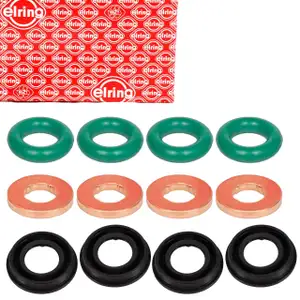 ELRING Dichtungssatz Einspritzd&uuml;se f&uuml;r PSA Jumper 2 Boxer FORD 2.2 DIESEL 12-teilig