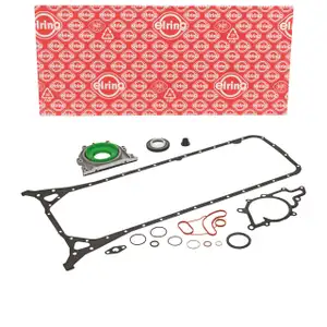 ELRING 633.320 Dichtungssatz Kurbelgeh&auml;use f&uuml;r MERCEDES-BENZ W210 S210 W220 V220 OM613