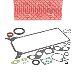 ELRING 814.490 Dichtungssatz Kurbelgehäuse für MERCEDES-BENZ C124 W124 S124 190 W201 M102