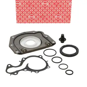 ELRING B38.320 Dichtungssatz Dichtsatz Kurbelgeh&auml;use Satz f&uuml;r FORD Fiesta 7 1.1 Ti-VCT