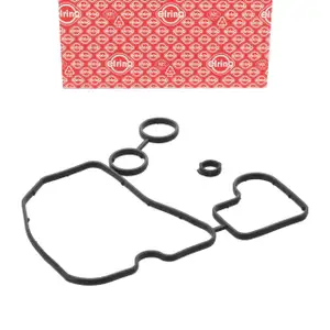 ELRING Dichtungssatz Ölkühler Ölfiltergehäuse für AUDI A4 B8 A6 C7 Q5 8RB VW 3.0 TDI