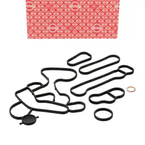 ELRING Dichtungssatz Ölkühler für MERCEDES-BENZ W205 W206 W213 W214 W447 X253 OM654