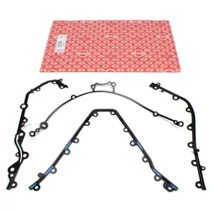 ELRING 173.180 Dichtungssatz Steuergeh&auml;use f&uuml;r PORSCHE Cayenne (9PA) S/Turbo/Turbo S 4.5